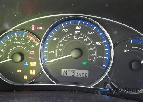 2011 Subaru Forester 2.5X from USA, damaged, VIN JF2SHABC9BH726783